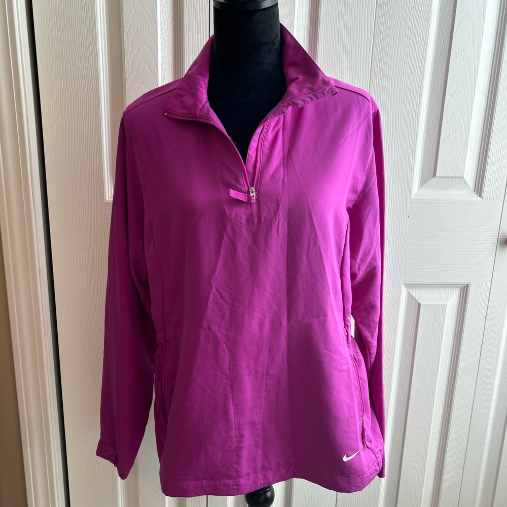 Nike Golf Magenta Windbreaker